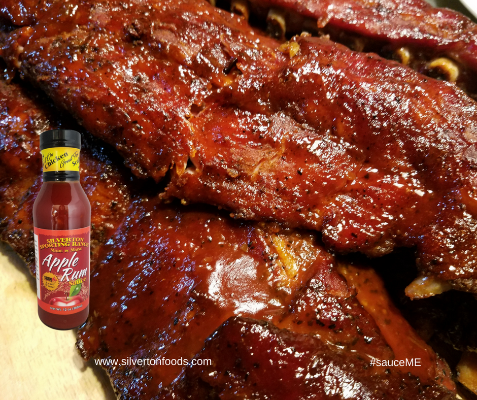 Apple Rum BBQ Sauce - Sweet and Spicy Sauce